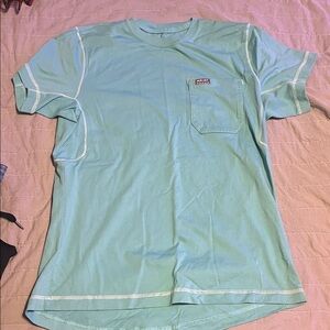 Ariat Short Sleeve Pocket Tee in Seafoam